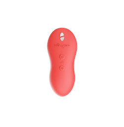 Мощный мини-вибромассажер Touch X Crave Coral by We-Vibe, удобно совмещать с проникающим сексом