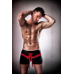 Блестящие мужские шорты с бантом SHORT black S/M