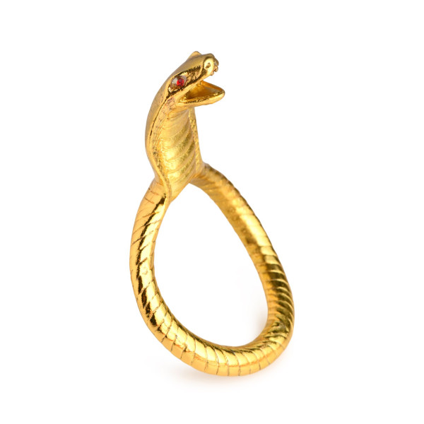 Эрекционное кольцо Master Series Cobra King Golden Cock Ring