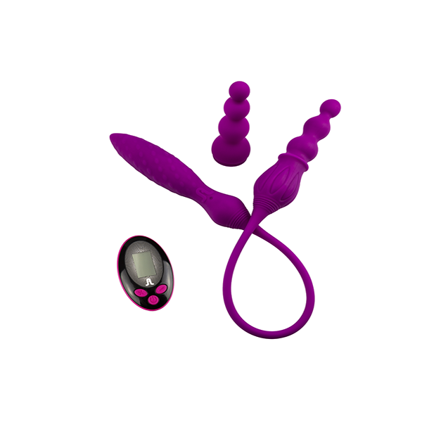 Вибратор двусторонний Adrien Lastic AD-2X с пультом