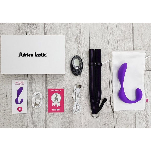 Вибратор под одежду Adrien Lastic Mr.Hook с пультом