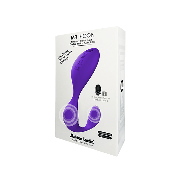 Вибратор под одежду Adrien Lastic Mr.Hook с пультом
