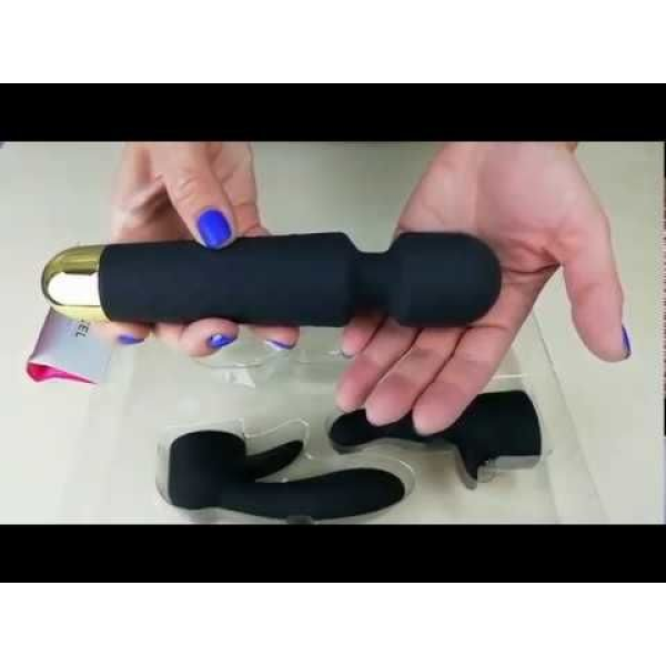 Минивибромассажер Dorcel Kit Wanderful с насадками