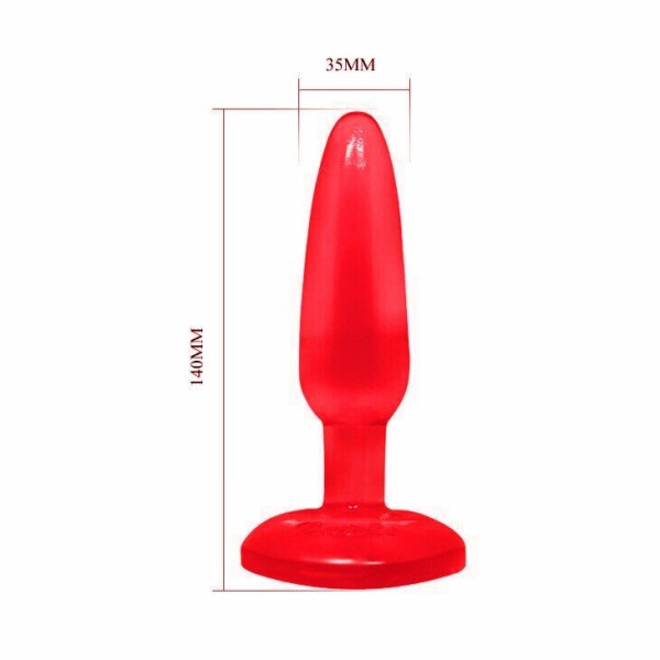 Анальная пробка на присоске Butt plug