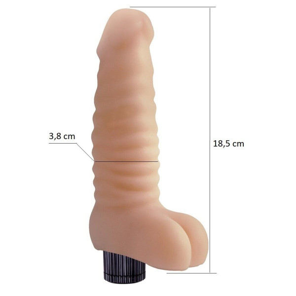 Вибратор CHISA Vibrating Cock №02, 18,5 см