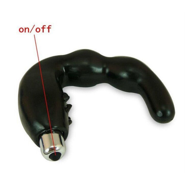 Вибромассажер простаты Anal Stimulator for Duble pleasure, диаметр 2 см - 3,4 см