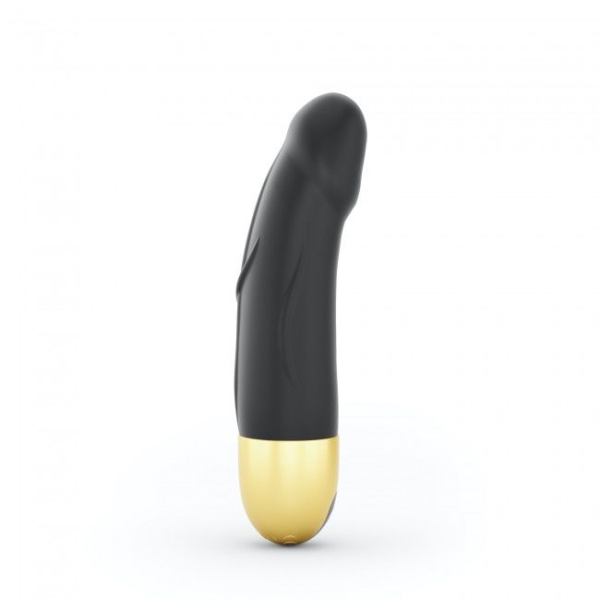Вибратор Dorcel Real Vibration S Gold 2.0, диам 3,7см, для точки G