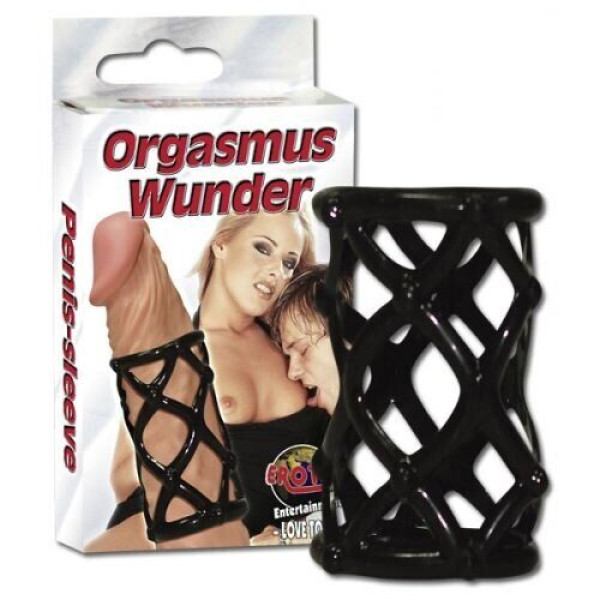 Насадка эрекционная Orgasmus Wunder черная