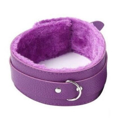 Ошейник с мехом, PURP