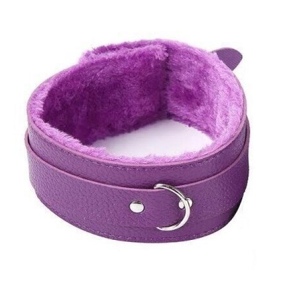 Ошейник с мехом, PURP
