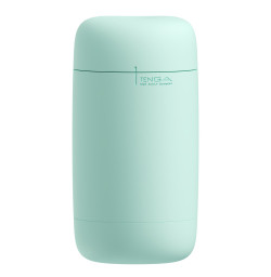 Мастурбатор TENGA PUFFY MINT GREEN, ультрамягкий материал, многоразовый, сквозной