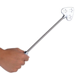 Гибкий металлический стек из коллекции Spanking Paddle, длина 37 см, ширина 5,9 см