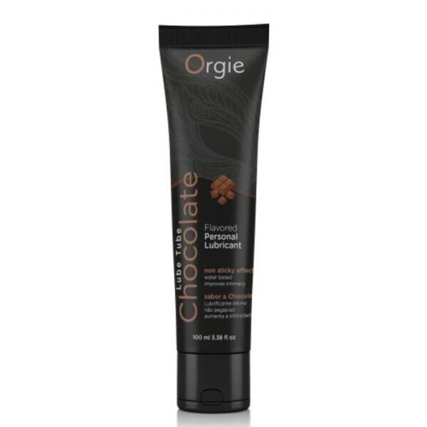 Оральный лубрикант Orgie LUBE TUBE - шоколад, 100 мл