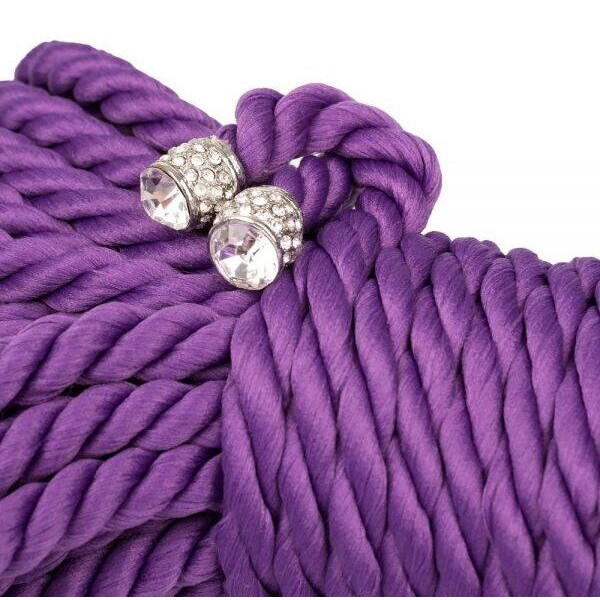 Веревка для бондажа Premium Silky 3M Purple, 3 метра