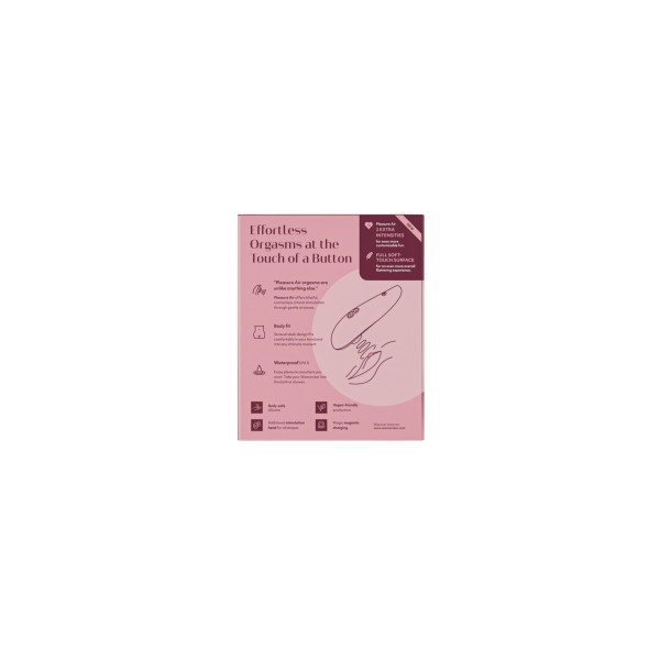Вакуумный клиторальный стимулятор Womanizer Classic 2 - Bordeaux, 10 режимов, функция Afterglow