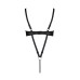 Боди из экокожи Celine Body black L/XL - Passion: с доступом, открытый