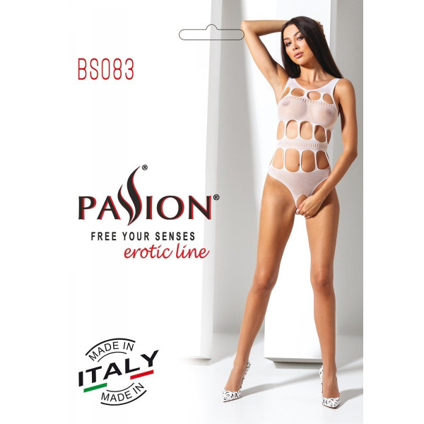 Бодистокинг Passion BS083 white