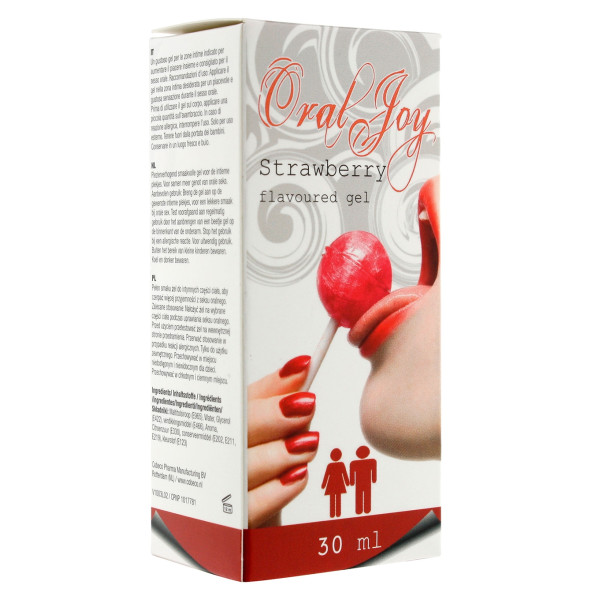 Гель для орального секса Oral Joy Strawberry, 30 мл