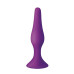Анальная пробка на присоске MAI Attraction Toys №34 Purple, длина 12,5 см, диаметр 3,2 см