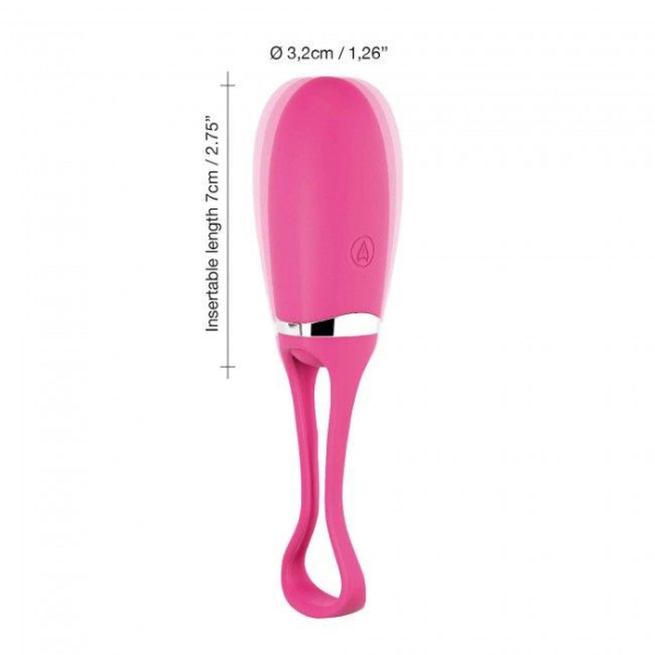 Виброяйцо Dorcel Secret Delight Magenta с пультом