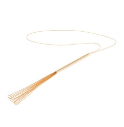 Цепочка плеть на шею Bijoux Indiscrets MAGNIFIQUE Necklace Whip - Gold