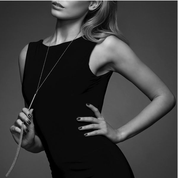 Цепочка плеть на шею Bijoux Indiscrets MAGNIFIQUE Necklace Whip - Gold