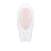Смарт-вибратор для пар Satisfyer Double Joy White с широким клиторальным стимулятором