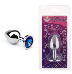 Анальная пробка, Silver Sapphire, S