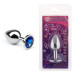 Анальная пробка, Silver Sapphire, S
