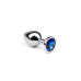 Анальная пробка, Silver Sapphire, S