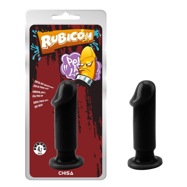 Анальный плаг на присоске Chisa Evil Dildo Plug M - Black