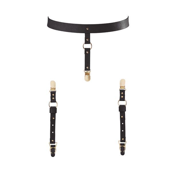 Подтяжки Bijoux Indiscrets MAZE - Black