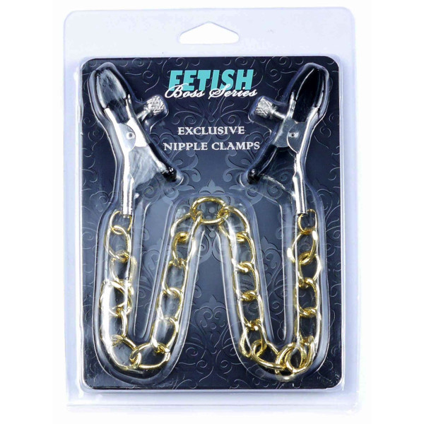 Зажимы для сосков Fetish Boss Series - №8 Exclusive Nipple Clamps