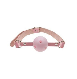 Кляп шар Classic plastic Pink,