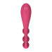 Универсальный вибратор Satisfyer Tri Ball 1, 3 мотора, гнется