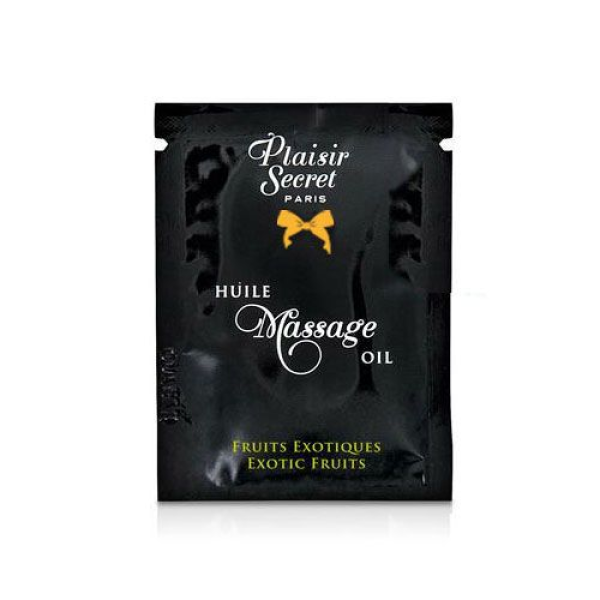 Пробник массажного масла Plaisirs Secrets Exotic Fruits, 3 мл