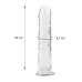 Фаллоимитатор на присоске Love stay with me - SEXTOY PENIS, 20 см