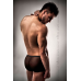 Прозрачные мужские шортики Passion SHORT black S/M
