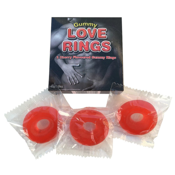 Желейные эрекционные кольца Gummy Love Rings