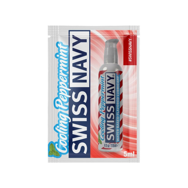 Пробник Swiss Navy Cooling Peppermint, 5 мл