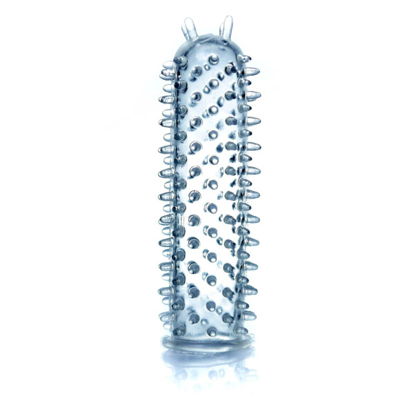 Удлиняющая рельефная насадка с шипами Boss Series: Penis Sleeve