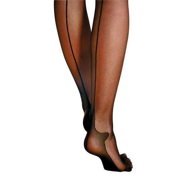 Чулки Anne De Ales FLORA T3 Black