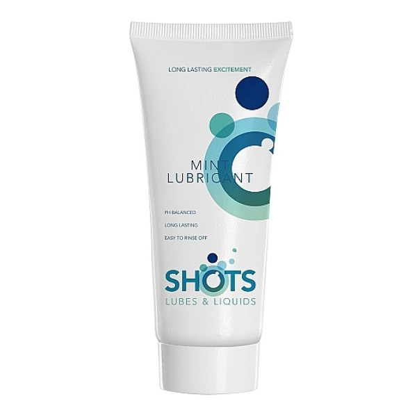 Вагинальный ароматизированный лубрикант Shots Mint Lubricant, 100 мл