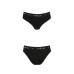 Трусики-слипы из хлопка с эластаном Passion PS004 PANTIES black, размер L