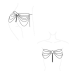 Цепочка трусики или лиф Bijoux Indiscrets Magnifique Waist Chain - silver