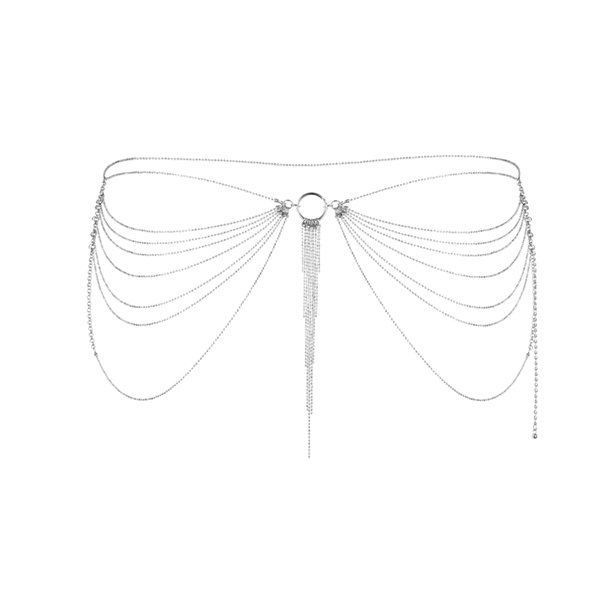 Цепочка трусики или лиф Bijoux Indiscrets Magnifique Waist Chain - silver