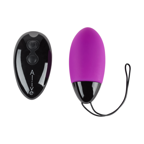 Мощное виброяйцо Alive Magic Egg MAX Violet с пультом