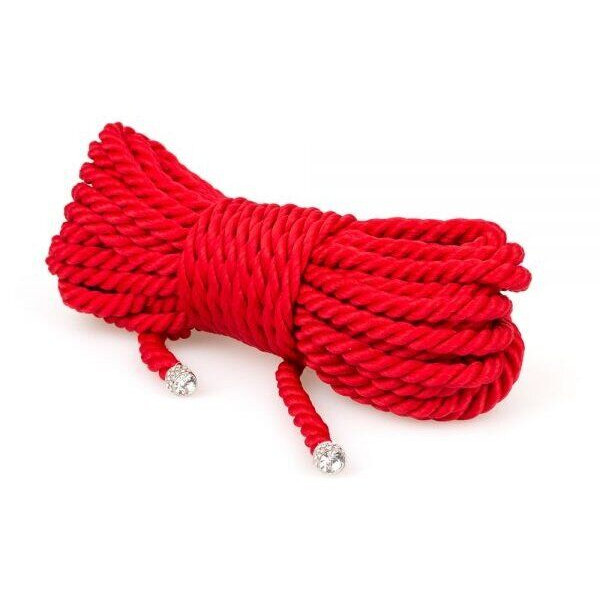 Веревка для бондажа Premium Silky 10M Red, 10 метров