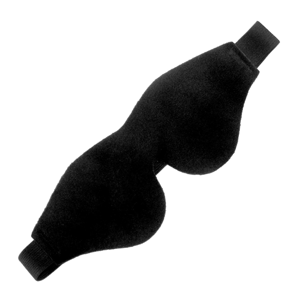 Маска на глаза Sportsheets Soft Blindfold Black на широкой резинке