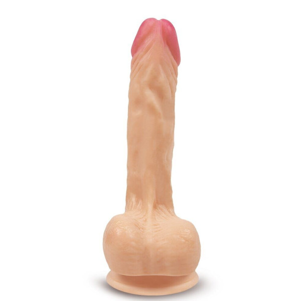 Силиконовый фаллоимитатор на присоске Brazzers, 13*3,5 см